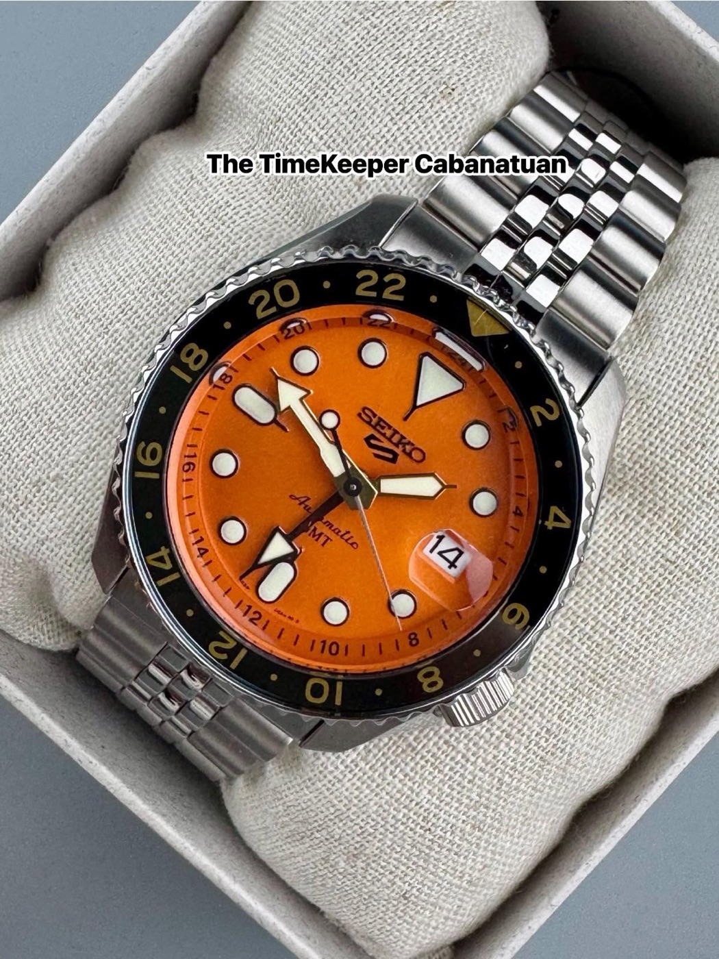 Seiko 5 Sports GMT, brand new — The TimeKeeper Cabanatuan