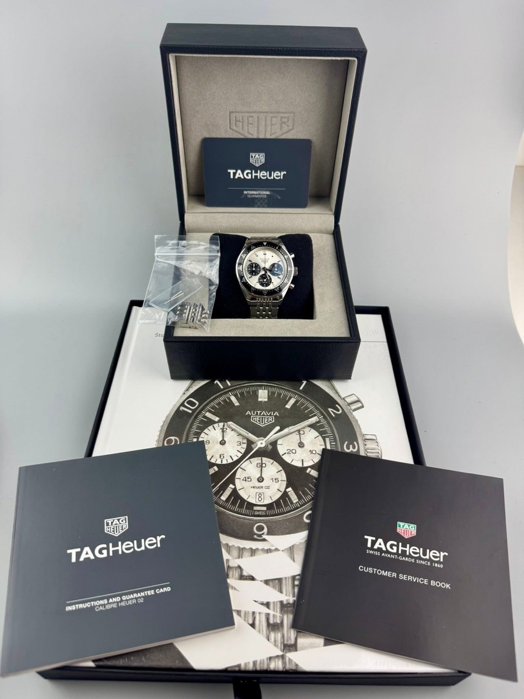 TAG Heuer Autavia Jack Heuer Edition full set, pre-owned — The TimeKeeper Cabanatuan